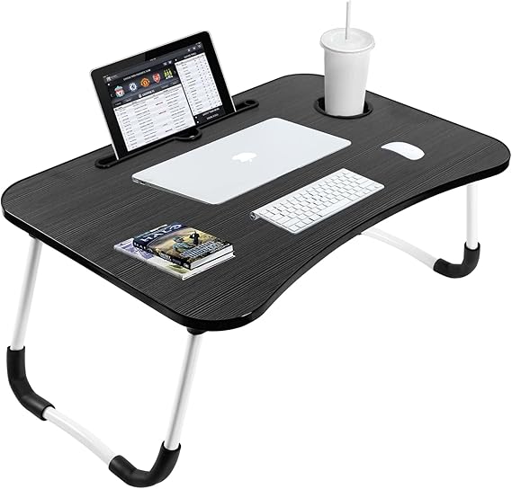 SKY-TOUCH Portable Folding Laptop Desk for Bed